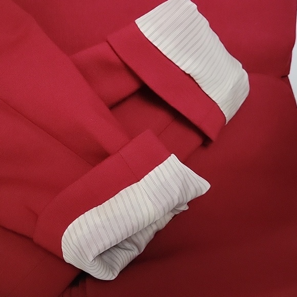 Philosophy Cherry Red Tapered And Lined Blazer - Picture 4 of 8